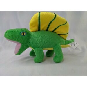 Walmart Green Yellow Dinosaur Plush 7 Inch Stuffed Animal Toy‎